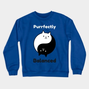 Purrfectly Balanced Crewneck Sweatshirt